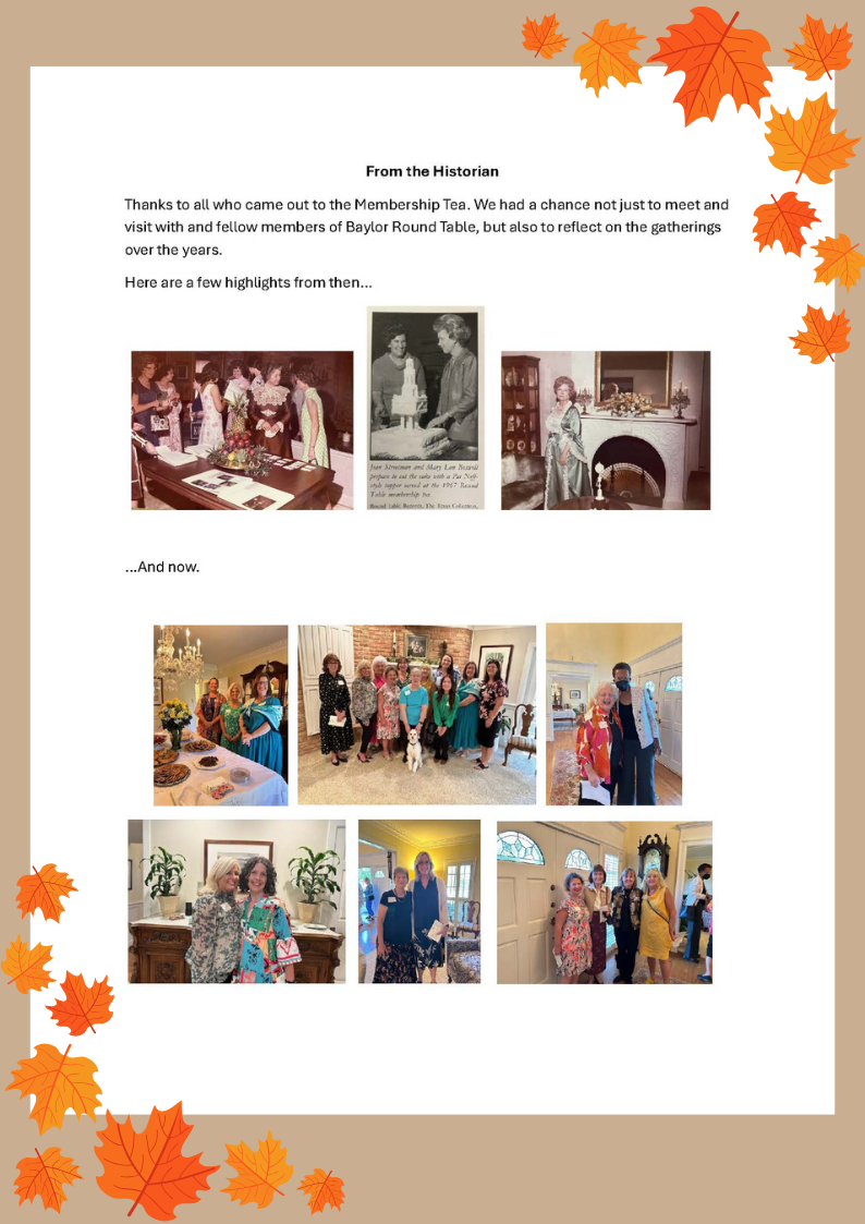 Membership Tea 2024 Highlights